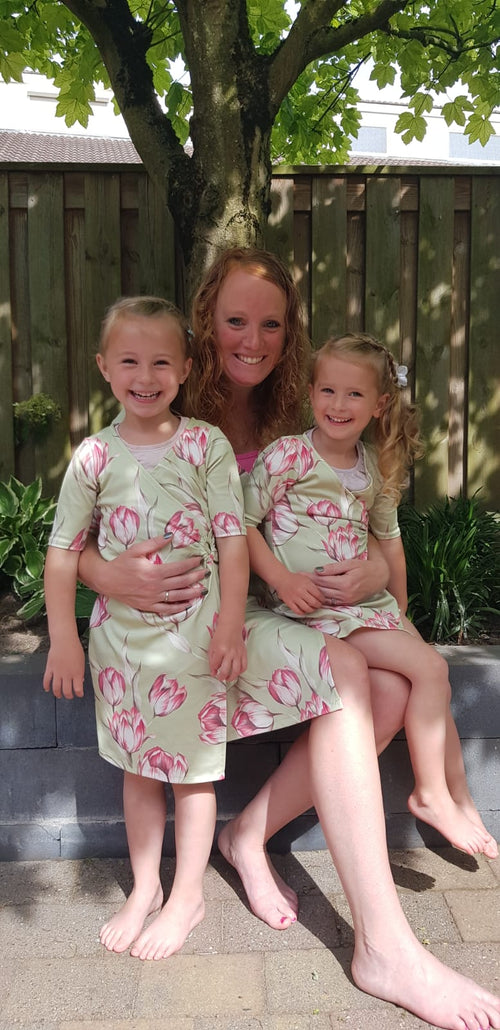 Moeder Dochter jurk - Twinning set - Just Like Mommy'z Matching dresses - Jolly twinning dress